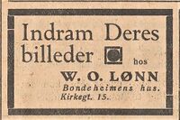 Agder Tidend 24. desember 1931.