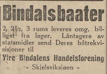 Annonse fra Ytre Bindalens Handelsforening i Lofotposten 15.11. 1934.jpg