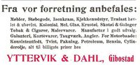 9. Annonse fra Yttervik & Dahl under Harstadutstillingen 1911.jpg