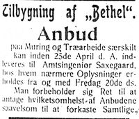 331. Annonse fra amtsingeniør Saxegaard i Haalogaland 18.4.-06.jpg