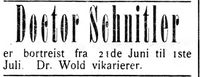 18. Annonse fra dr. Schnitler i Indtrøndelagen 20.6.1906.jpg