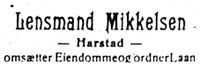 490. Annonse fra lensmann Mikkelsen i Haalogaland 2907 1913.jpg