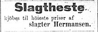 209. Annonse fra slakter Hermansen i Tromsø Amtstidende 4. januar 1900.jpg
