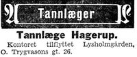 174. Annonse fra tannlege Hagerup i Adresseavisen 8.10. 1942.jpg
