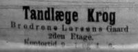 34. Annonse fra tannlege Krog i Møre Tidende 14. januar 1899.jpg