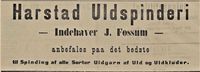 Tromsø Amtstidende 15. desember 1898.