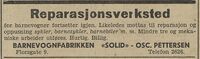 Sandefjords Blad, annonse 10. juni 1938.