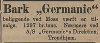 175. Annonse om barken Germanic i Kysten 7.12. 1905.jpg