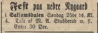 313. Annonse om fest på nedre Nygaard i Gudbrandsdølen 22.04.1909.jpg