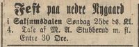 291. Annonse om fest på nedre Nygaard i Gudbrandsdølen 22.04.1909.jpg