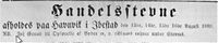 8. Annonse om handelsstevne i Havnvik i Ibestad i Tromsø Amtstidende 2702 1889 .jpg