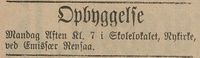 Gjengangeren 28. oktober 1905.
