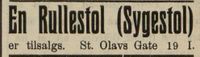 338. Annonse om rullestol til salgs i Fredriksstad Tilskuer 24.09. 1910.jpg