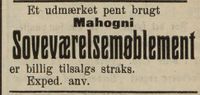 339. Annonse om soveværelsesmøblement i Fredriksstad Tilskuer 24.09. 1910.jpg