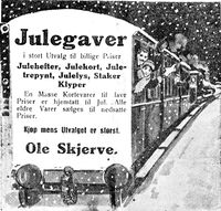 82. Annonser fra Ole Skjerve i Trønderbladet 15. des -26.jpg