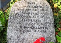 Idrettsmannen Arne Bakkers grav. Foto: Stig Rune Pedersen