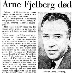 Arne Fjelberg faksimile Aftenposten 1960.jpg
