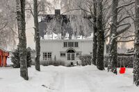 Villaen Rosenheim i Runnivegen på Årnes. Foto: Leif-Harald Ruud (2022)