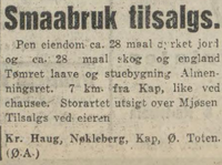 148. Arneberg Nationen 1922.png