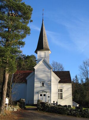 Audnedal, Konsmo kirke vest IMG 1010.JPG