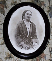 Augusta Mjøen (1834–1924) som ung. Foto: Mjøsmuseet