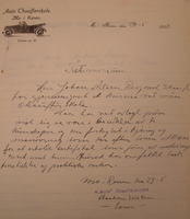231. Auto Chaufførskole Mo i Ranen 1923 testimonium.png