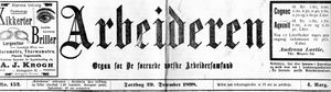 Avisa Arbeiderens avishode 1898.jpg