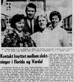 Avisklipp Velgeren norskamerikanere 1964.png