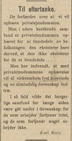 299. Avisklipp om Karl Marx i Nordlys 18.11.1908.jpg