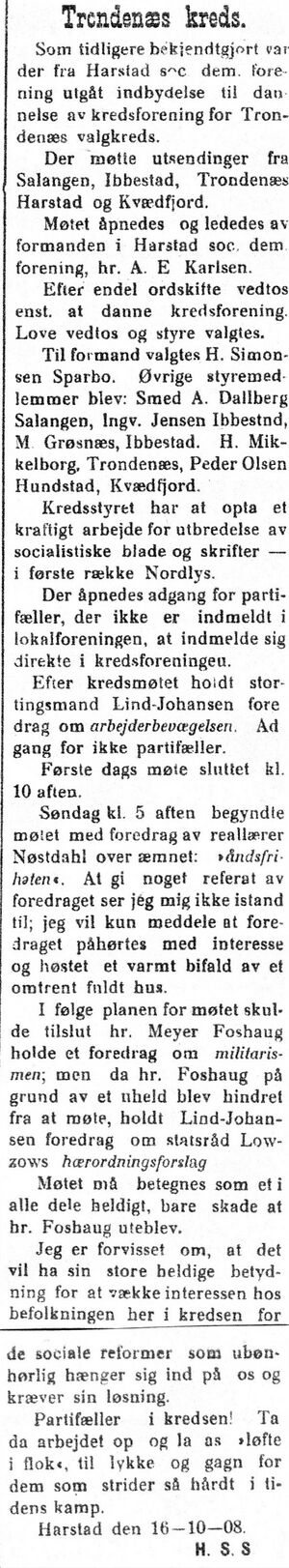 Avisklipp om Trondenes kreds i Nordlys 18.11.1908.jpg