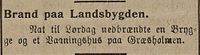 375. Avisklipp om brann på Græsholmen i Tromsøposten 11.11. 1903.jpg