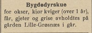 Avisklipp om bygdedyrskue i Nordlys 12.09. 1908.jpg