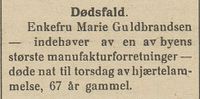 267. Avisklipp om dødsfall i Nordlys 12.09. 1908.jpg