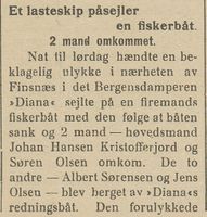 279. Avisklipp om forlis 1 i Nordlys 15.04.1908.jpg