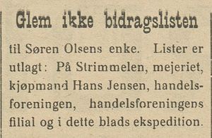 Avisklipp om innsamlingsaksjon i Nordlys 06.05.1908.jpg