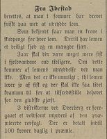 46. Avisklipp om skuddpremie på lom i Ibestad i Harstad Tidende 16.08.1900.jpg
