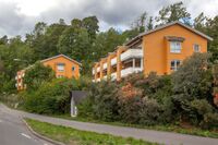 Lavblokker på den sørligste delen av Evje. Foto: Leif-Harald Ruud (2018).