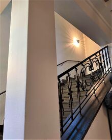 Trapp, Bærum rådhus. Foto: Stig Rune Pedersen