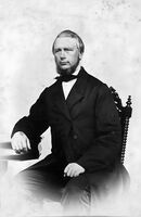 Portrett av Fredrik Waldemar Bødtker, før 1865