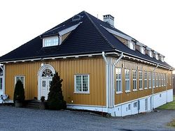 Bøhnsdalen Mill`s LTD, Bøn. Foto av kontorbygningen, oppført 1910.