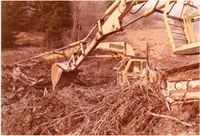 Her er det kommet en en ny gravemaskin til hjelp!