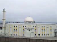 Baitun Nasr moské på Furuset. Foto: Stig Rune Pedersen (2013).