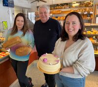 Magdalena Haponick, Fritz Fredriksen og Elisabeth Hagen Kåsen.