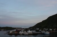 Ballstadlandet og Gjermesøya sett fra Gløsen. Foto: Kristina Johansen