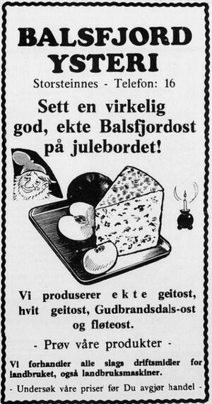 Balsfjord ysteri annonse 1977.jpg
