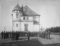 Administrasjonsbygget på Bastøy skolehjem (1900) Foto: Narve Skarpmoen