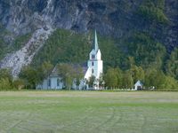 Beiarn kirke fra nordi 2006, foto Einar B. Skomsvoll