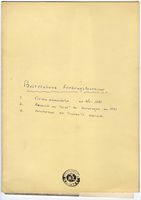 Omslaget til det eksisterende arkivmaterialet om Beitstadens Forbrugsforening