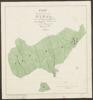 Utskiftingskart for utmarka i 1897.