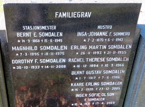 Bernt Ellingsen Somdalen gravminne Oslo.JPG